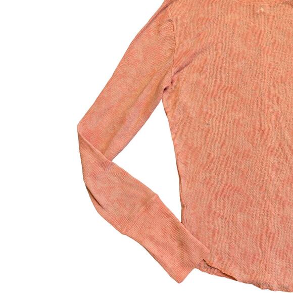 Free People You and I Baroque Turtleneck Top Baby Pink Small - Picture 3 of 5